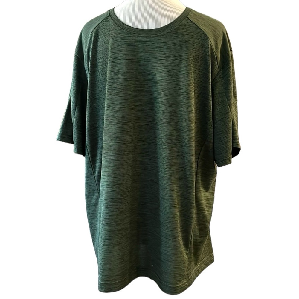 REI CO-OP MENS SHORT SLEEVE T-SHIRT HEATHER GREEN SIZE LARGE